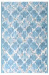 MORETTİ SİDE ÇİFT TARAFLI HALI 10492-B MAVİ-GRİ