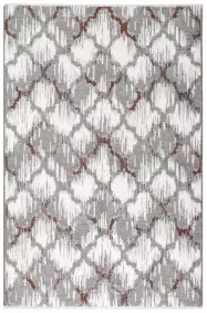 MORETTİ SİDE ÇİFT TARAFLI HALI 10492-H KAHVE-GRİ