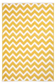 MORETTİ SİDE ÇİFT TARAFLI HALI 10886-F SARI-BEYAZ