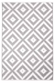 MORETTİ SİDE ÇİFT TARAFLI HALI 10887-D GRİ-BEYAZ