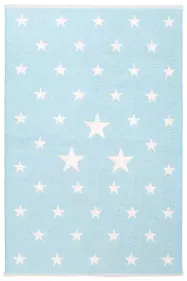 MORETTİ SİDE ÇİFT TARAFLI HALI 10918-C MAVİ-BEYAZ