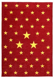 MORETTİ SİDE ÇİFT TARAFLI HALI 10918-D SARI-KIRMIZI