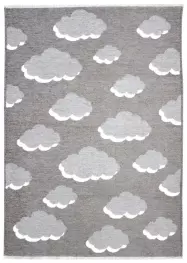 MORETTİ SİDE ÇİFT TARAFLI HALI 10920-A KOYU GRİ-AÇIK GRİ