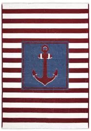 MORETTİ SİDE ÇİFT TARAFLI HALI 10970-M KIRMIZI-MAVİ