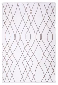 MORETTİ SİDE ÇİFT TARAFLI HALI 11018-C BEJ-BEYAZ