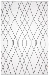 MORETTİ SİDE ÇİFT TARAFLI HALI 11018-D GRİ-BEYAZ