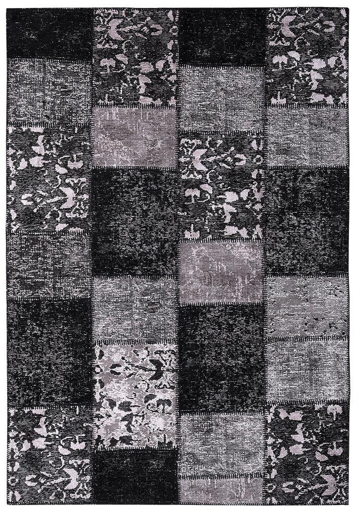 Moretti Patchwork Halı Siyah