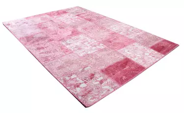 Moretti Patchwork Halı Gül Kurusu