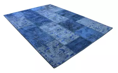Moretti Patchwork Halı Lacivert