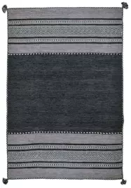 İSKANDİNAV KİLİM TRB-01 KOYU GRİ 