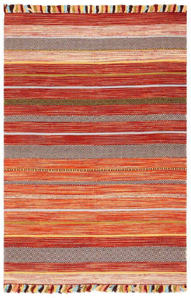 İskandinav Kilim Pamuk El Dokuma Trb-02