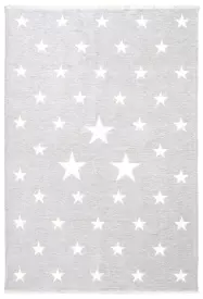 MORETTİ SİDE ÇİFT TARAFLI HALI 10918-A GRİ-BEYAZ