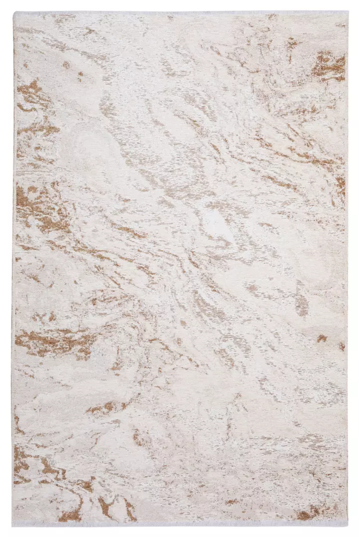 MORETTİ TURİN ÇİFT TARAFLI HALI 11348-D KAHVE-BEYAZ