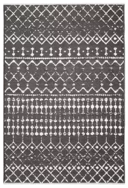 MORETTİ TURİN ÇİFT TARAFLI HALI 11354-A GRİ-BEYAZ