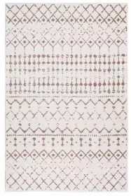 MORETTİ TURİN ÇİFT TARAFLI HALI 11354-B KAHVE-BEYAZ