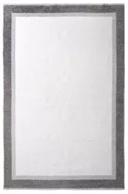 MORETTİ TURİN ÇİFT TARAFLI HALI 10839-D GRİ-BEYAZ