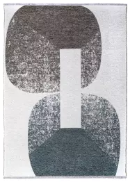 MORETTİ DUO ÇİFT TARAFLI HALI 11706-J GRİ-MAVİ