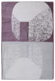 MORETTİ DUO ÇİFT TARAFLI HALI 11706-P MOR-GRİ