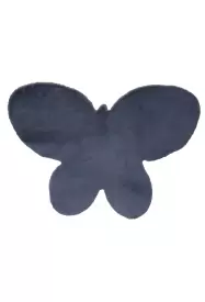 RABBIT POST ŞEKİLLİ KELEBEK KOYU GRİ