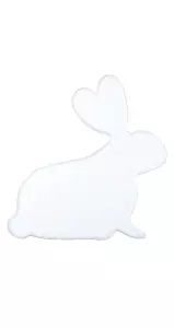RABBIT POST ŞEKİLLİ TAVŞAN BEYAZ