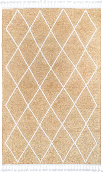 Moretti Trio Baklava Desenli Halı 11704-F