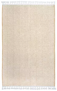 Moretti Trio Nakışlı M1X-F Gold Beyaz  Modern Halı