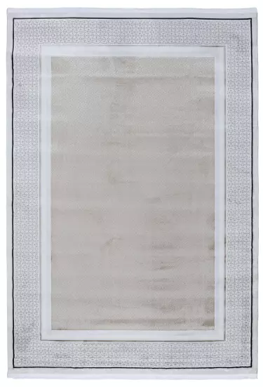 İnfiniti Bordürlü Halı 9598-A Bej