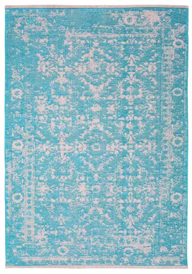 Moretti Vintage Halı 11380 Turkuaz