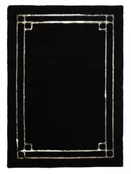 RABBİT KÜRK 016 SİYAH-GOLD