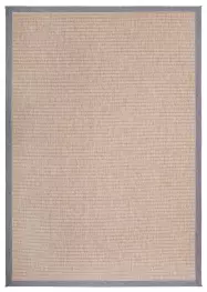 Sisal İç ve Dış Mekan Kullanıma Uygun Dokuma Bej Halı 4505/26