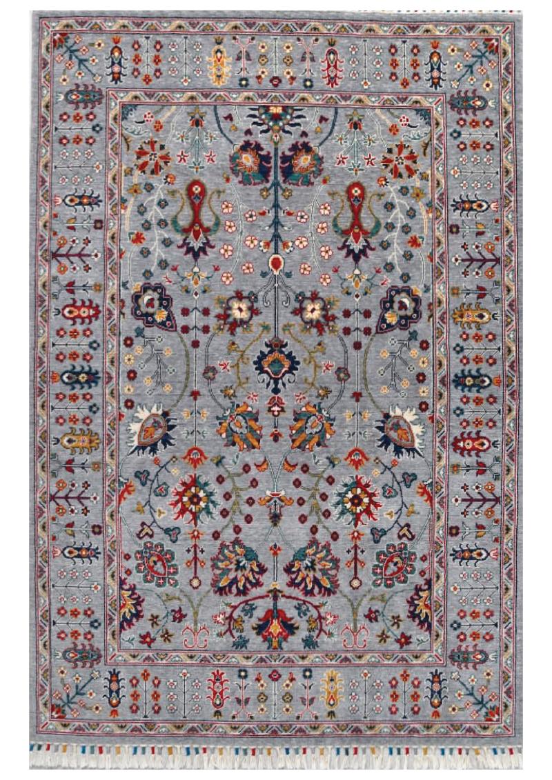 Afgan Sultani Halı Gri 805