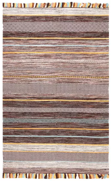 İskandinav Kilim Pamuk El Dokuma Trb-02